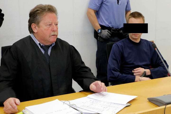 Maik G. (28) in Chemnitz vor dem Landgericht.