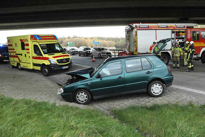 Wegen des Unfalls kam es zum Stau.