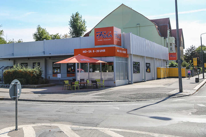 Diesen Einkaufsmarkt an der Karcherallee überfiel die gelernte Krankenpflegerin im Mai.