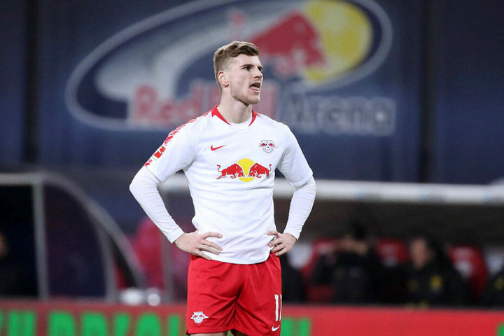 Stürmer Timo Werner fehlte im Topspiel das Glück, um sein zwölftes Saisontor zu erzielen.