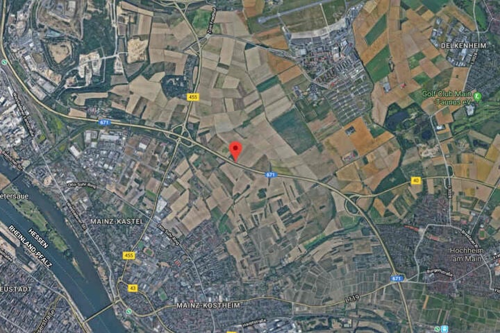 Der Unfall passierte auf der A671 zwischen Mainz-Kastel und Hochheim.