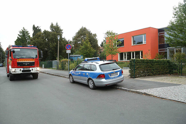 Polizei und Feuerwehr sind vor Ort.