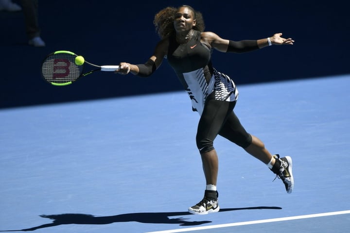 Serena Williams gewann gegen Kroatin Mirjana Lucic-Baroni (34) klar in zwei Sätzen mit 6:2 und 6:1.