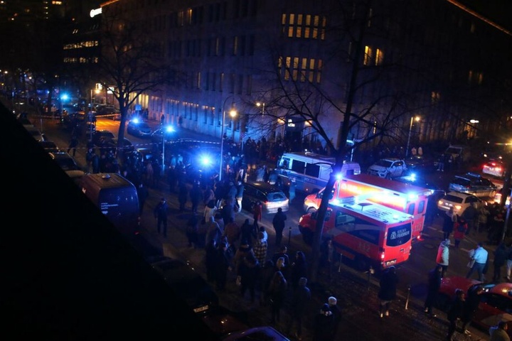 Die Polizei war mit einem Großaufgebot im Einsatz.