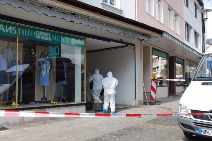 Die Spurensicherung war vor Ort.