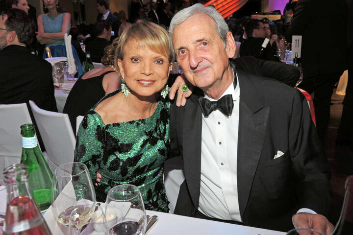 Schauspielerin Uschi Glas und ihr Mann Dieter Hermann.