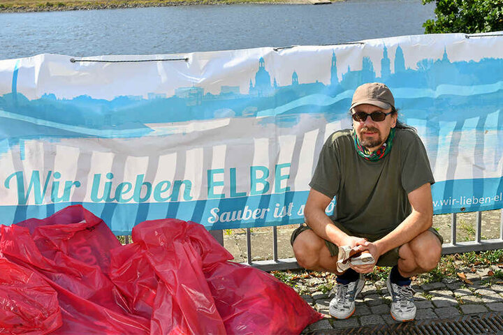 Mitinitiator Ronny Geißler (45) machte zusammen mit seinen Mitstreitern den Vorschlag zum Elbe-Ranger.
