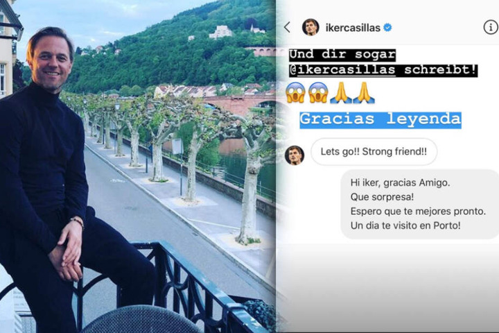 Spaniens Legende Iker Casillas wünscht Hildebrand eine schnelle Genesung. (Fotomontage)