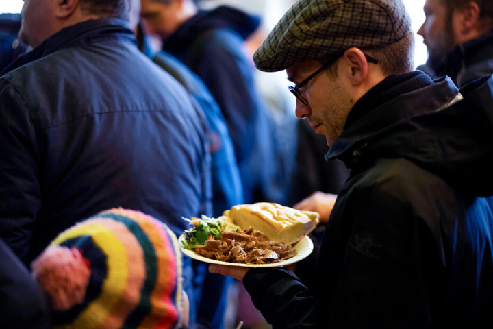 Etwa 1700 bis 2000 Menschen waren am Wochenende zu Gast im Kiez-Döner.