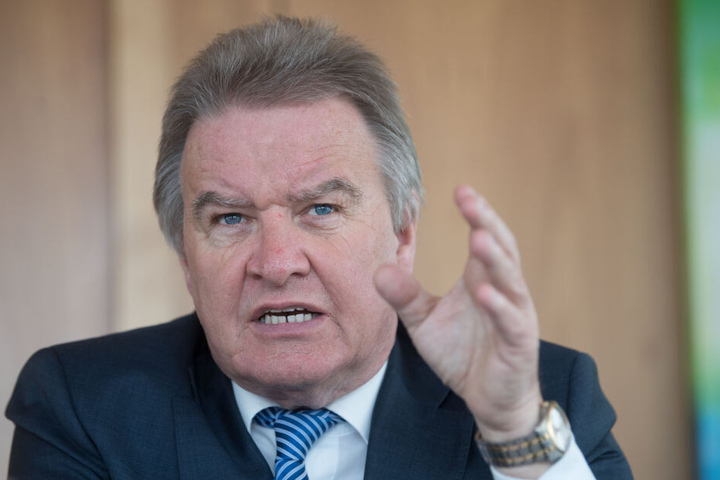 Umweltminister Franz Untersteller (Grüne): "Das war das erwartete schwierige Jahr."