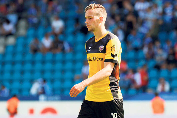 Total bedient: Jannik Müller
verließ frustriert den Platz in Bochum.