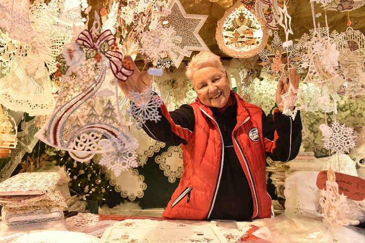 Ingrid Necke (66) macht ihren Spitzenjob mit Leidenschaft.