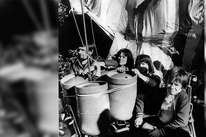 Peter Strelzyk gelang mit seiner Familie die Flucht im Heißluftballon.