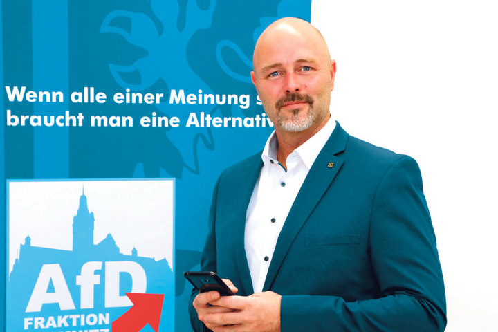 Nico Köhler (44) möchte sich für die AfD bewerben.