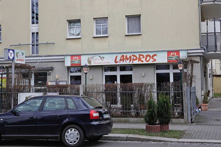 „Bei Lampros“ erbeuteten die Ganoven ebenfalls Fleisch.