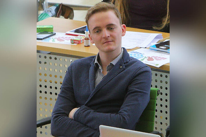 Marco Böhme (29) ist seit 2017 stellvertretender Fraktionsvorsitzender der Linken in Sachsen.