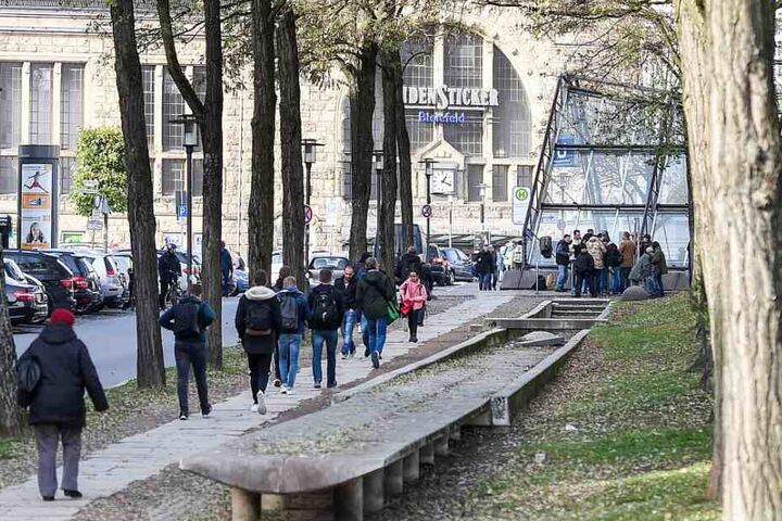 Der Platz um die Tüte herum soll vollkommen verändert werden.