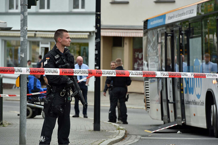 Bei der Schießerei sollen zwei Personen verletzt worden sein.