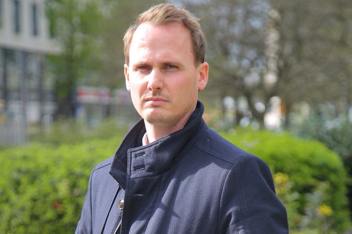 Junior-Chef Maximilian Deharde (35) ärgert sich über den hohen Schaden.