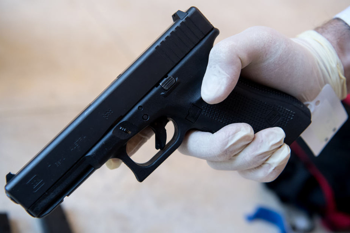 Die Schusswaffe, mit der David S. tötete: eine Glock 17.