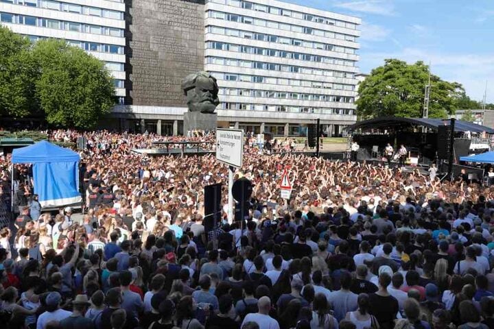 Im Juni trat "Kraftklub" bei "Am Kopp" auf. Zum Konzert kamen etwa 4000 Fans.