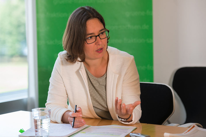 Claudia Maicher (39, Grüne) kritisiert das Zögern der Regierung.