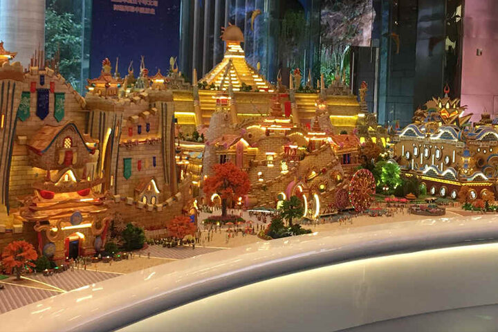 Wie "Alice im Wunderland": Die Chinesen planen eine Reihe weiterer, sehr spektakulärer Projekte.