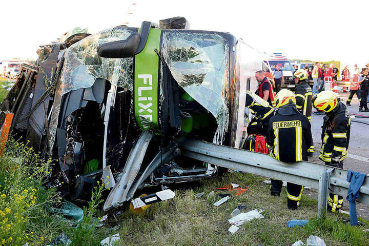 Die Italienerin hatte zum Unfallzeitpunkt ganz vorn oben im Bus gesessen.