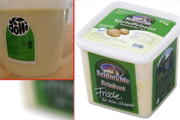 Es betrifft diese Kartoffelsalate.