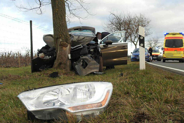 Andere Fahrzeuge waren nicht an dem Unfall beteiligt.