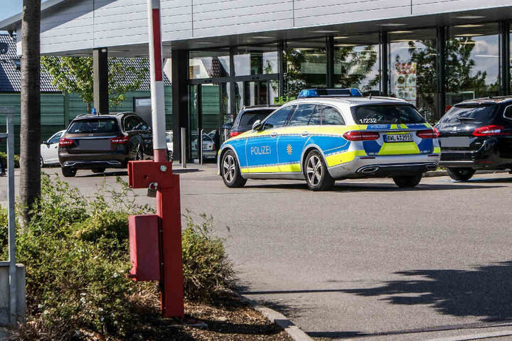 Die Polizei konnte beide Supermarkt-Räuber festnehmen.