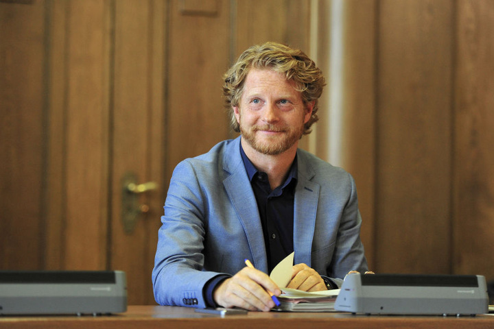 Die Brunnen-Jury entscheidet vor der Stadtratswahl, so Baubürgermeister Michael Stötzer (45, Grüne).