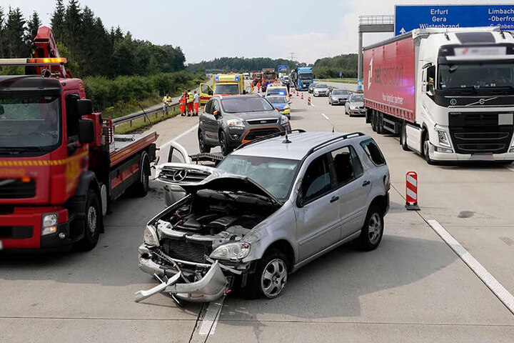 Bei dem Unfall auf der A4 gab es mehrere Verletzte.
