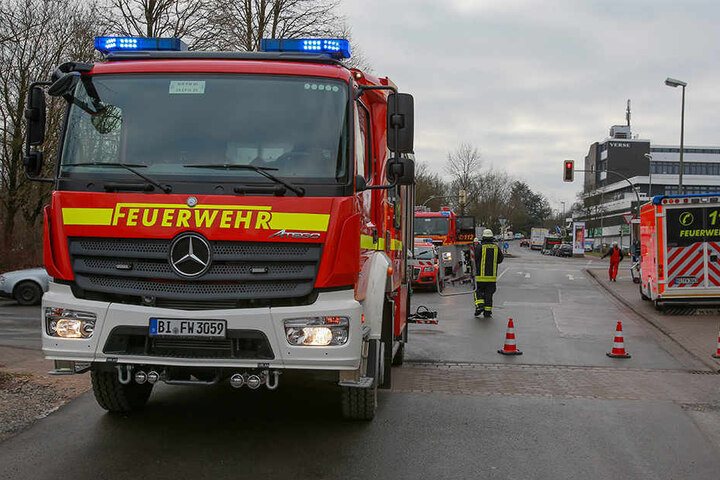 Die Feuerwehr rückte mit 31 Einsatzkräften an.