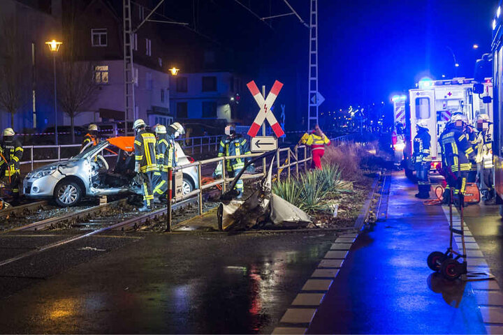 Die Hohemarkstraße musste vorübergehend voll gesperrt werden.