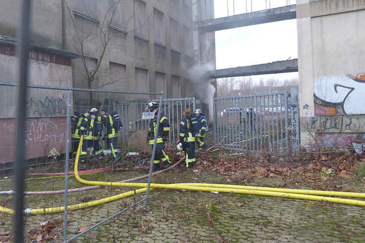 Der Brandherd war im Keller schnell ausgemacht.
