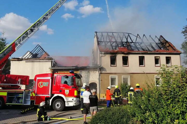 Am Ende blieb von dem Wohnhaus nicht viel übrig,