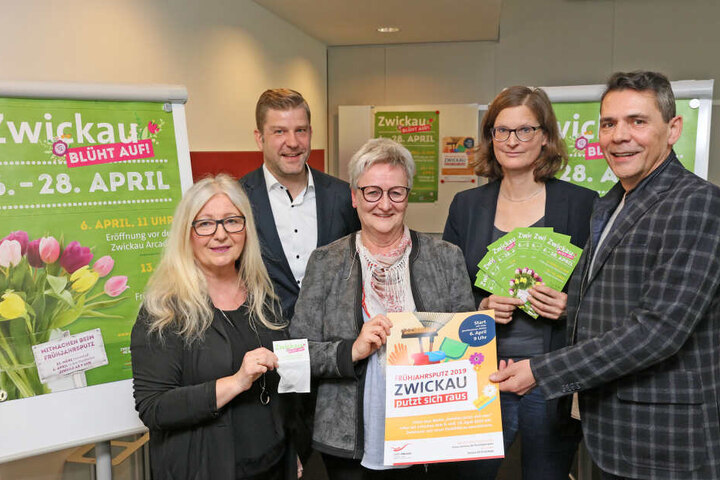 Vom 6. bis 28. April bringen die Innenstadthändler Zwickau zum Blühen.