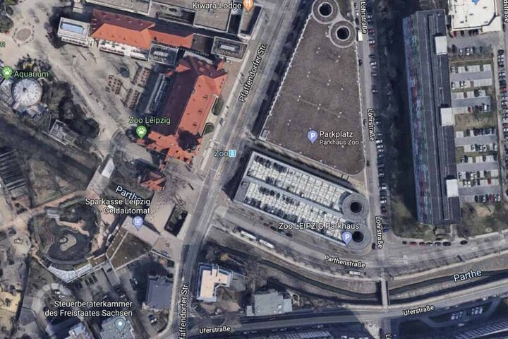 Der Überfall ereignete sich an der Straßenbahnhaltestelle "Zoo".