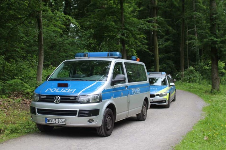 Die Polizei war mit mehreren Beamten vor Ort.