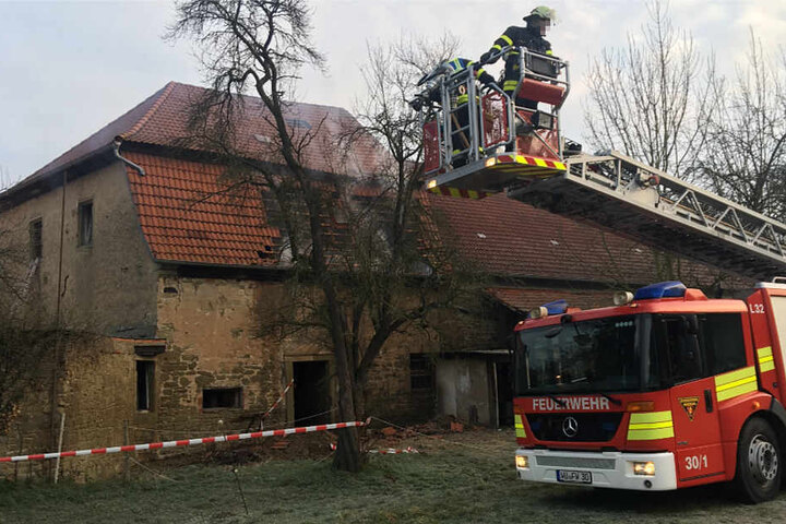 Ein Großaufgebot der örtlichen Feuerwehren kam zum Einsatz.