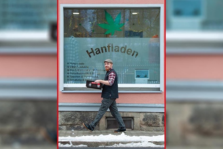 Begehrte Köstlichkeit: 170 Hanf-Stollen hat Norman Schirmer verkauft - und damit dreimal so viele wie im Vorjahr.