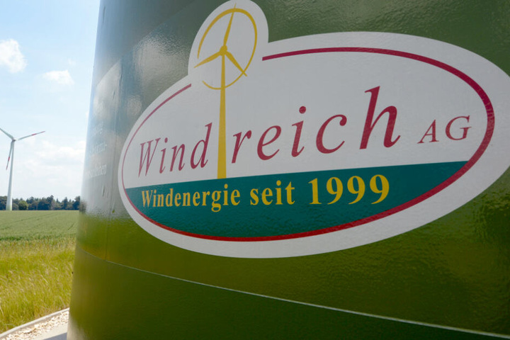 Das Logo der ehemaligen Windreich AG.