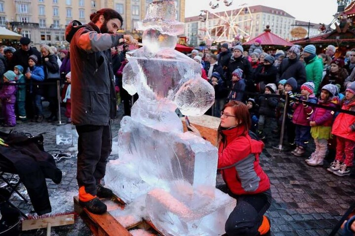 Der Dresdner Pflaumentoffel ist eine typisch sächsische Weihnachtsfigur.