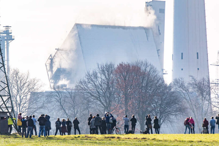 Für die Sprengungen wurden 200 Kilo Sprengstoff benötigt.