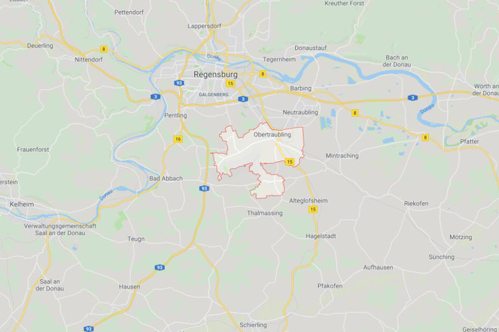 In Obertraubling bei Regensburg in Bayern wurde eine britische Fliegerbombe gefunden.