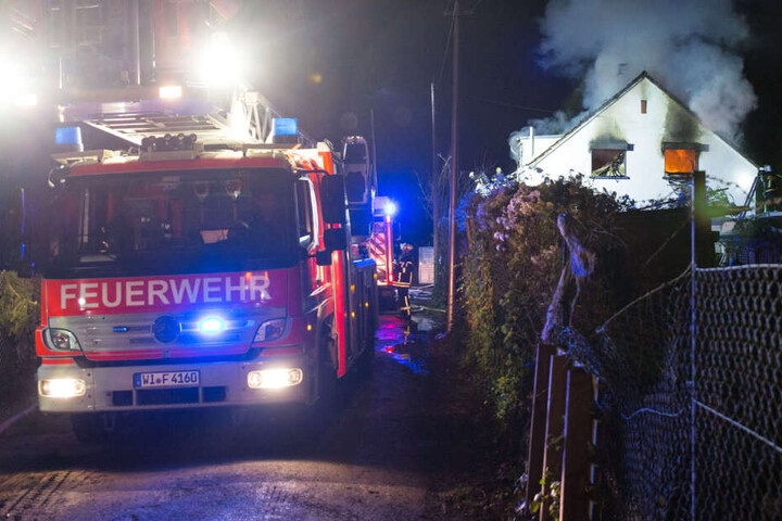 Ein Großaufgebot der Feuerwehr war im Einsatz.