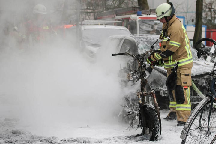 Die Feuerwehr konnte den Brand schnell unter Kontrolle bringen.