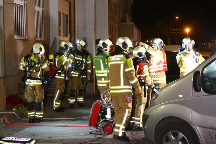Mehrere Einsatzkräfte waren in der Nacht vor Ort.