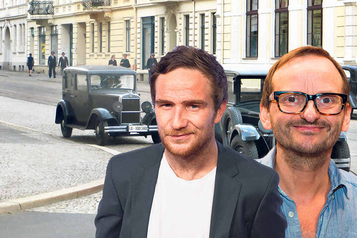 Gerüchteweise beim „Hauptmann“
mit dabei: Milan
Peschel (re.) und
Frederick Lau.
Bestätigt
ist dies
aber
nicht.